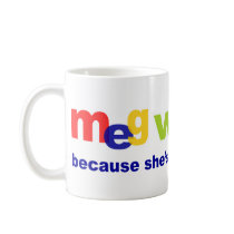 Meg Whitman - She's Not Jerry Brown Mug