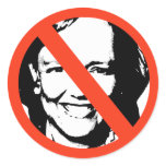 Meg Whitman Round Sticker