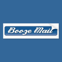 Mega Booze bumper stickers by boozemail Mega Booze bumper stickers