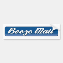 Mega Booze Bumper Sticker