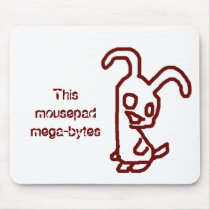 "Mega-Bytes" Mousepad (Happy)