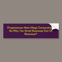 Mega Corperations bumper stickers