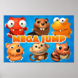 Mega Jump Poster posters