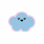 Mega Kawaii Cloud Drizzle Ornament Cut Outs