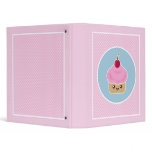 Mega Kawaii Cupcake Cherry Binder