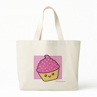 Mega Kawaii Cupcake Tote Bag bag
