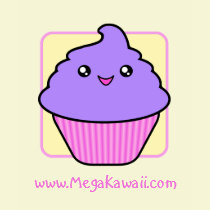 Mega Kawaii Cuppy Cake T-Shirt Promotional by megakawaii Mega Kawaii Cuppy Cake T-Shirt Promotional
