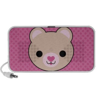 Mega Kawaii Cute Teddy Bear Speaker doodle