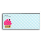Mega Kawaii Evil Cute Cupcake # 10 Envelopes