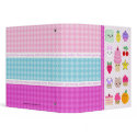 Mega Kawaii School Notebook Avery Binder