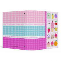 Mega Kawaii School Notebook Avery Binder by megakawaii Mega Kawaii School Notebook Avery Binder