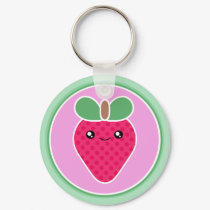 Mega Kawaii Sweet Strawberry keychains