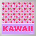 Mega Kawaii Sweetest Pattern Giant Poster print