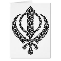 Mega Khanda Greeting Cards