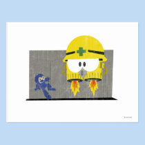 Mega Man Vs Neo-Metol postcards