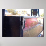 Mega Moth On Fuel Bowser At Overlander Roadhouse, Posters