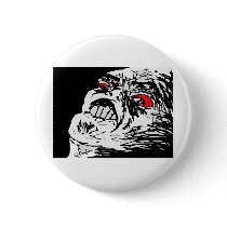 Mega Rage Pinback Button