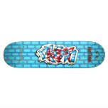 Megan 02 ~ Custom Graffiti Art Pro Skateboard