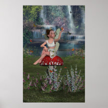 Megan a Young Fairy Print