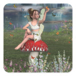 Megan a Young Fairy Sticker