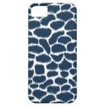 Megan Adams Animal Print Ikat Navy iPhone 5 Case