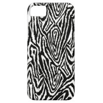Megan Adams Zebra drawing print- black casemate cases