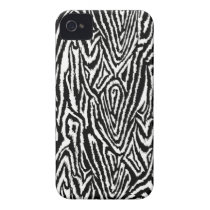Megan Adams Zebra drawing print- black casemate cases