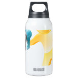Megaphone gold person thermos bottle