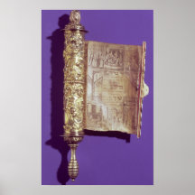 Megillah  in a silver case, Vienna, c.1715 Posters