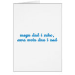 megn dad i scho Bavarian saying Bavarian Bavaria cards
