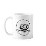 Megusta Meme Face (from reddit, 9gag, 4chan) Mug