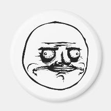megusta refrigerator magnet