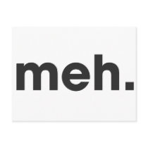 Meh Postcards
