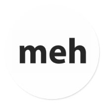 meh round stickers