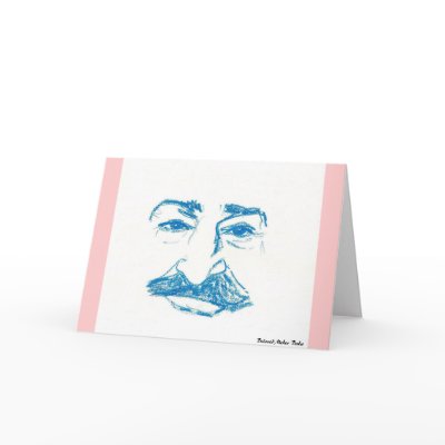 Meher Baba Blank Notecard by rosie7