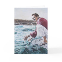 Meher Baba Dips into His Ocean Cards