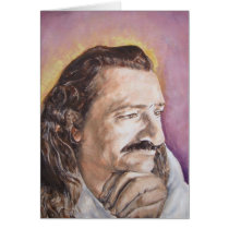 Meher Baba, from a favorite photo of His cards by rosie7 Meher Baba, from a favorite photo of His cards