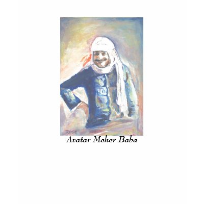 Meher Baba Ladies T-Shirt (many colors) by rosie7