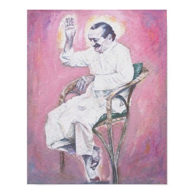 Meher Baba  laughing-- Poster by rosie7