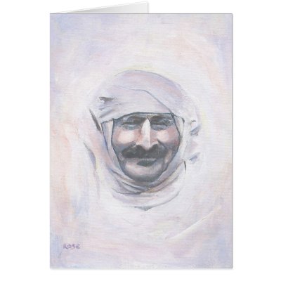 Meher Baba with turban Card by rosie7
