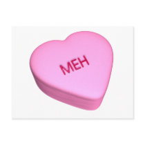 MehHeart Postcard