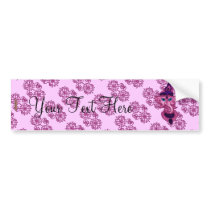Mehndi Ganesha (Pink) Bumper Sticker