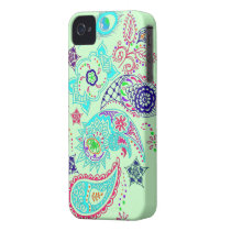 Mehndi pattern design case-mate iphone 4 cases