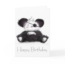 Mei Mei Panda Pirate cards by Benjibird Mei Mei Panda Pirate cards