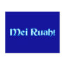 Mei Ruah my peace (I want to have) Post Cards