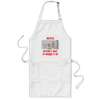 Meiosis Nature's Way Of Mixing It Up zazzle_apron