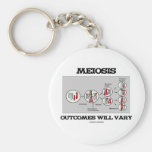Meiosis Outcomes Will Vary (Meiosis Humor) Keychains