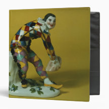 Meissen figure of Harlequin, c.1750 3 Ring Binder