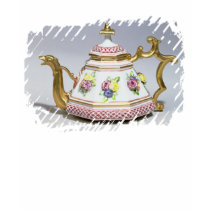 Meissen octagonal teapot, c.1718 shirts