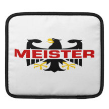 Meister Surname Sleeve For iPads